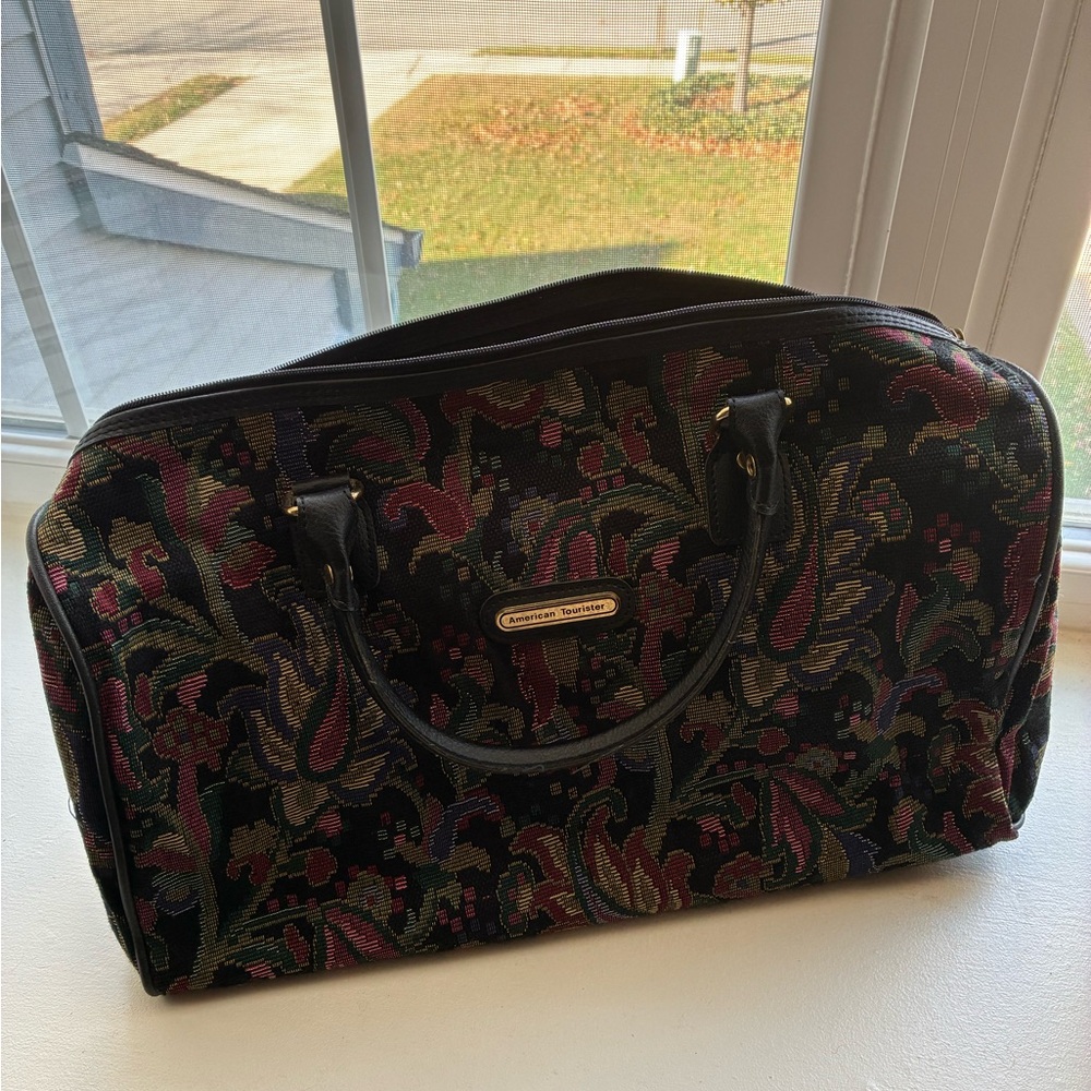 Embroidered Look Floral Women's Bag